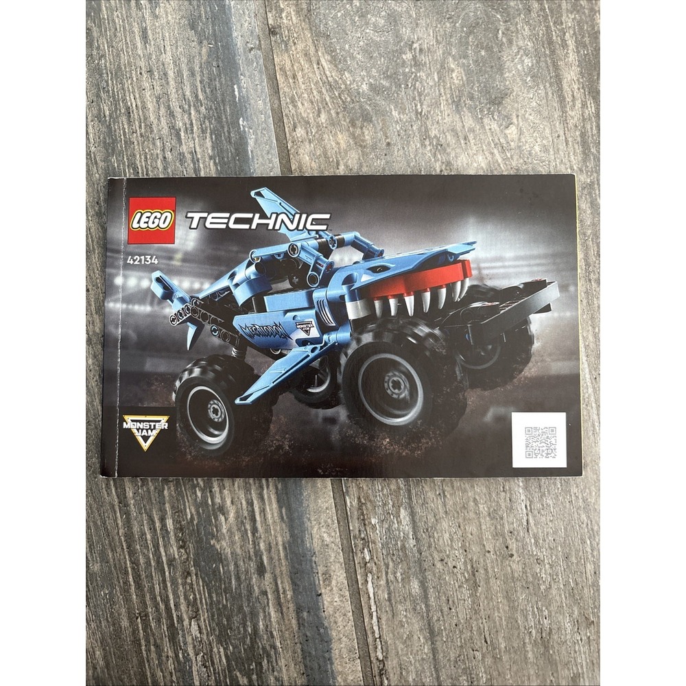 LEGO‎ 42134 Technic Monster Jam MANUAL Booklet Only